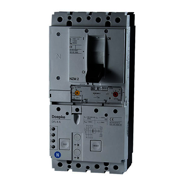 Interruptores magneto térmicos con protección de corriente residual DFL 8 A<br/>Interruptores magneto térmicos con protección de corriente residual DFL 8 A