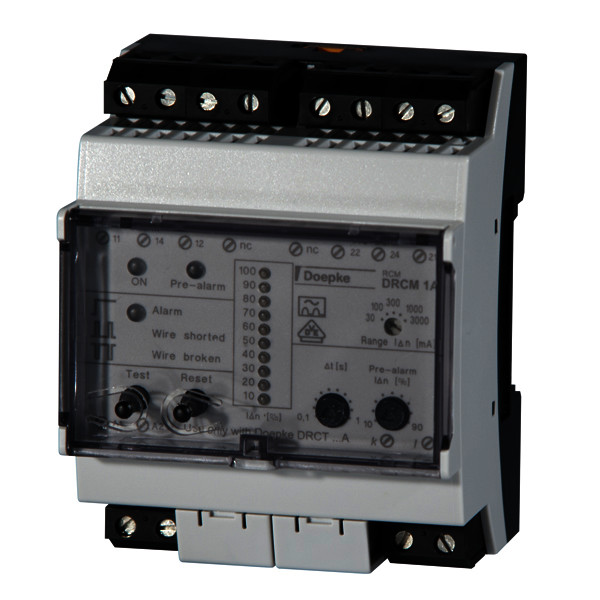 Monitores de corriente diferencial DRCM tipo A<br/>Monitores de corriente diferencial DRCM tipo A
